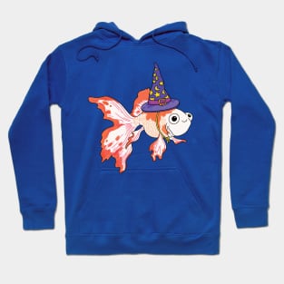 Cute Goldfish Wizard Hoodie